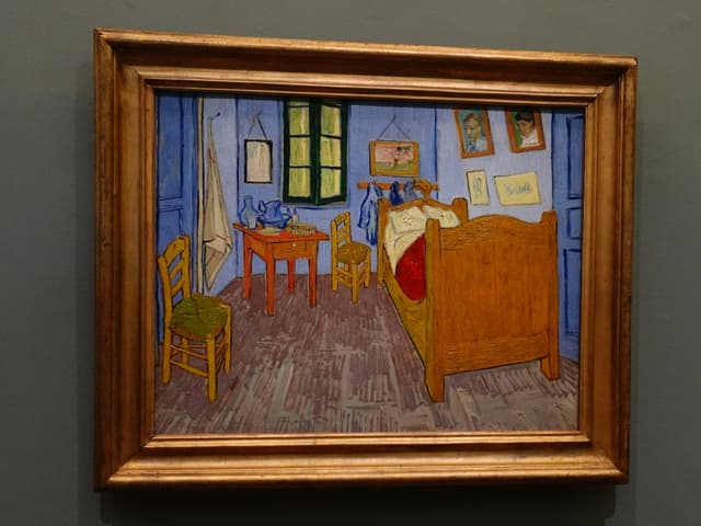 The badroom (Vincent van Gogh)